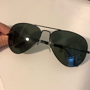 Ray ban aviator total black
